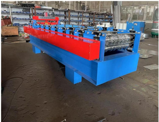 4kW machine de presse à plaques 10-15m/min vitesse de formage système de contrôle PLC micro-ordinateur