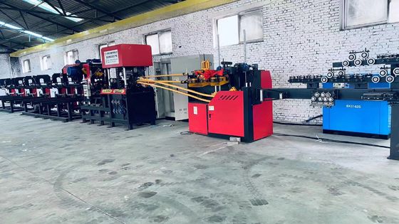 Machine de soudage à barres d'acier de 6 à 12 mm de diamètre avec erreur de longueur de ± 5 mm/m