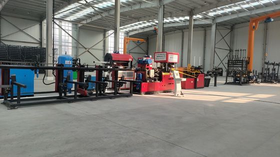Système de contrôle PLC et de précision de soudage élevée pour machine de soudage en acier