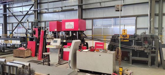 Machine de soudage à traverse contrôlée par PLC automatique