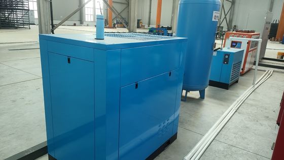 Compresseur d'air à vis rotative à entraînement direct PLC pour l'industrie