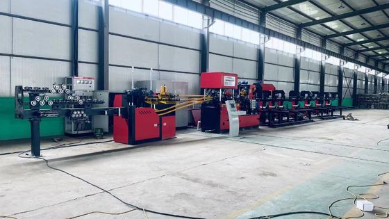 Machine de soudage de barres d'acier PLC de précision pour 6-12 mm de diamètre de la barre principale